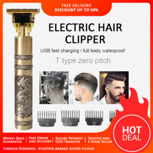 T9 Dragon Vintage Alat Cukur Rambut Kumis Jenggot Serbaguna