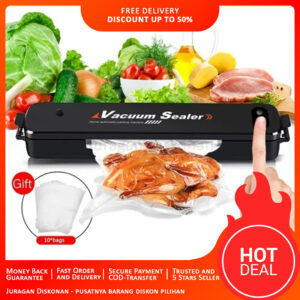 Vacuum Sealer Plastik Kemasan Dua Tombol