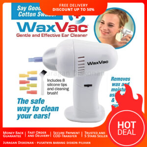 Waxvac Ear Vacuum Cleaner Alat Penyedot Kotoran Telinga